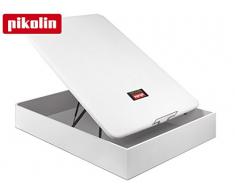 CANAPÉ ABATIBLE PIKOLIN NATURBOX MADERA 3D -ENVÍO Y MONTAJE GRATUITO-DISPONIBLE EN COLORES: CEREZO, WENGUÉ Y BLANCO. DISPONIBLE EN TODAS LAS MEDIDAS (135x180, Blanco)