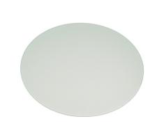 ReliaBot - Plataforma redonda de fuerte adherencia circular para impresión de cama caliente, superficie de 200 mm de diámetro, 3 mm de grosor, para impresora Kossel Delta 3D Hotbed, 1