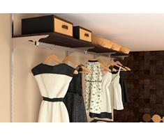 Armario Cabina a Pared Sobre tamaño. Producto de Alta Calidad. Aluminio No Acero.L.200 – 300 cm. Altura 253 cm.