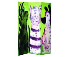 Haku Möbel 30978- Baúl DM / Símil Cuero, Beige, 40x65x42 cm