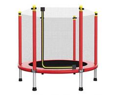 BZLLW Cama elástica con recinto de la Seguridad Neto, de Rebote Salto de trampolín, trampolín al Aire Libre for los niños, Adultos portátil trampolín