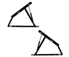 HOGAR24 Pack 2 Sistema DE ELEVACIÓN con AMORTIGUADORES para CANAPÉ ABATIBLE. -para canapé de 150 ó 160 cm (1400 Newtons)