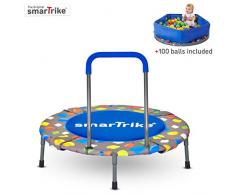 smarTrike- Cama elástica Infantil 3 en 1, Color Azul (9200000)