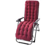 Cama de viaje silla de oscilación del amortiguador, tumbona amortiguador del verano, se espesó Rattan amortiguador de la silla, silla de salón de cojines cojín del banco, no antideslizante, suave Comf