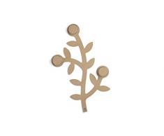 Foppapedretti Appendialbero Perchero de Pared, Natural