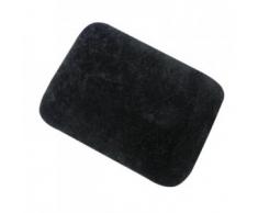 MSV 140872 Alfombra Latex Negro poliéster 50 x 70 x 0,1 cm