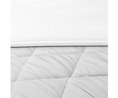 Pikolin Home - Protector de colchón/Cubre colchón acolchado, transpirable, 160x190/200cm-Cama 160 (Todas las medidas)