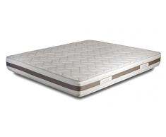 BONNELL Colchón de Muelles de Acero (aprox. 400 Cama Doble) Ortopédico Cama Doble 160x200 cm