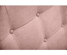cabeceros de Camas Oslo cabeceros tapizados de Madera cabecero Acolchado cabecero Polipiel Blanco cabeceros para Dormitorio cabecero de Cama (Rosa, 105 * 70)