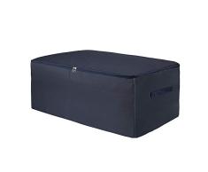 ZCHI Piezas Bolsa de Almacenamiento Debajo de la Cama de Tela Oxford Gruesa Plegable Organizador de Edredones Manta Ropa de Polvo con la Cremallera Guardar la Ropa Edredones Ropa de Cama Almohadas