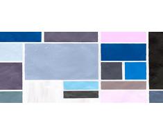 Cabecera de cama Poudrées Bleu 160*70 cm