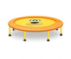 LKFSNGB Mini Cama elástica para niños, Cama Plegable portátil para jardín - Cinta de Seguridad Que Salta el trampolín del Juguete, Regalo Ideal de Navidad