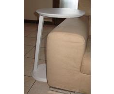 Mesa auxiliar mesa bajo redondo Servetto diseño moderno salón sofá