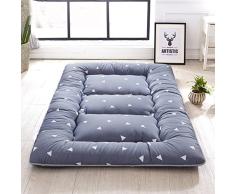 GX&XD Espesar Plegable Tatami de Piso,Colchón Plegable Planta Cubierta de balancín Colchón de Piso Suelo Colchón Tatami .-A 90x200cm(35x79inch)