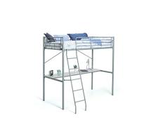 Befara Cama Alta con Escritorio Leo