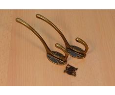 Young schwinn DESIGN - Gancho doble para guardarropa, diseño antiguo