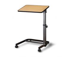 Queraltó Mesa auxiliar plegable para cama y sofá con base en U Milano de Apex
