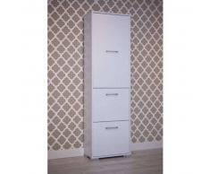 Blanco Mueble Zapatero Ganges 49ab Blanco