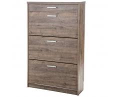 Mueble Zapatero Manzanares 3ab Roble Puccini