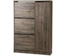 Mueble Zapatero Tigris 55AB Roble Puccini