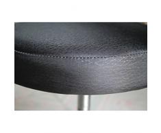 VORCOOL 33 cm Funda de Taburete Redondo en algodón Protectora Suave Silla Protector Redondo (Negro)