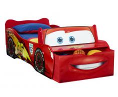 Worlds Apart - Cama infantil de metal y plástico con motivos de la película Cars de Disney