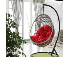 Silla Colgante Huevo Cojín,Cojín De Cojín De Cesta, 90x120cm Cojín De Sofá Individual Giratorio, Cojín De Silla Colgante Para El Hogar, Cojín De Cuna Para Interiores Y Exteriores (excepto La Silla)