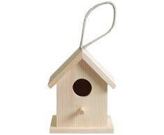 Artemio 10 x 8,5 x 13 cm Juego de mesas Nido de Madera para Colgar la Caja para, Beige