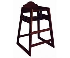 Bolero dl901 alta silla, acabado de madera oscura