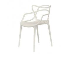 Kartell 586503 Masters - Silla, color blanco