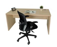 Mesa de Oficina. Euro 2000. Color Haya. 140x80 cm