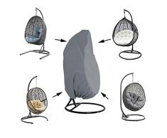 Funda para Silla Colgante terraza - Impermeable Funda Sillon Colgante, Fundas mecedoras Colgantes para Jardin 210D Oxford Funda para Huevo Colgante Jardin
