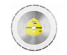 Hoja de sierra de diamante KLINGSPOR DT300U especialmente para sierra circular de mesa, diámetro 350 mm, grabación de 25,4 mm, 325351