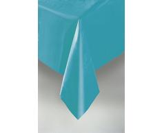 Mantel de Plástico - 2,74 m x 1,37 m - Azul Cerceta