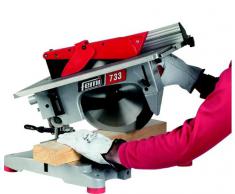 Femi FM-732 - Tronzadora para madera/Aluminio - Diam. 254 - con mesa - 1500 W.