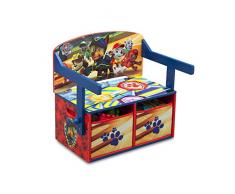 Delta Children TB83332PW - Banco de Almacenamiento y Escritorio, Unisex