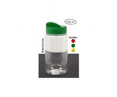 Tarro Tapa Doble Especiero Surtido Colores, WAT, 400ml.