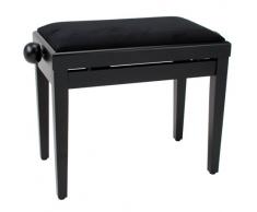 Banco para piano Classic Cantabile en negro mate