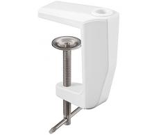 Fixpoint 77460 Abrazadera de mesa de repuesto para la lupa de aumento, 0 mm - 60 mm, Metal sólido, Color Blanco