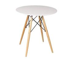 eurosilla Mesa para Comedor, Diametro 80 cm