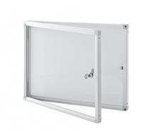 Magnetoplan 1215500 SP - Vitrina expositora (2 x A4, para interior), color blanco