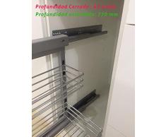 Especiero extraible se atornilla en un lado ( Alto 490 x ancho 255 x profundidad cerrado 475 mm) con Cierre SMOVE * ver foto