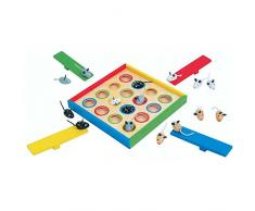 small foot company 7959 - Juego de Mesa para Encestar Ratones de Madera