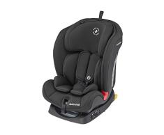 Maxi-Cosi Titan Silla Coche bebé grupo 1/2/3 isofix, 9 - 36 kg, silla auto bebé reclinable, crece con el niño desde 9 meses hasta 12 años, color negro