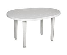 Mesa Oval Blanca
