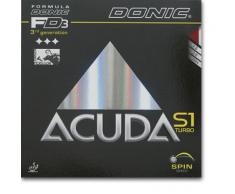 Acuda Donic S1 Turbo tenis de mesa caucho - rojo