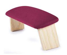 ecoYoga Banco Alto de meditación tapizado y Plegable