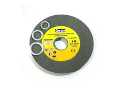Disco óxido aluminio grano 80 para Mola Banco Piedra tipo Flat 150 mm