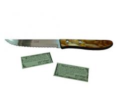 Cuchillos de mesa Celaya Plástico Nácar Marrón Sierra Lote 12 Uds.