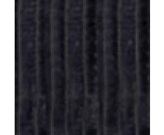 Arsvita - Cortina de hilos tiras tipo (Lurex aspecto de hilos para puerta, cortinas con ojales, moderna decoración disponible en muchos Vvarios Mmodelos.s, poliéster, schwarz - jetblack, 140x250cm
